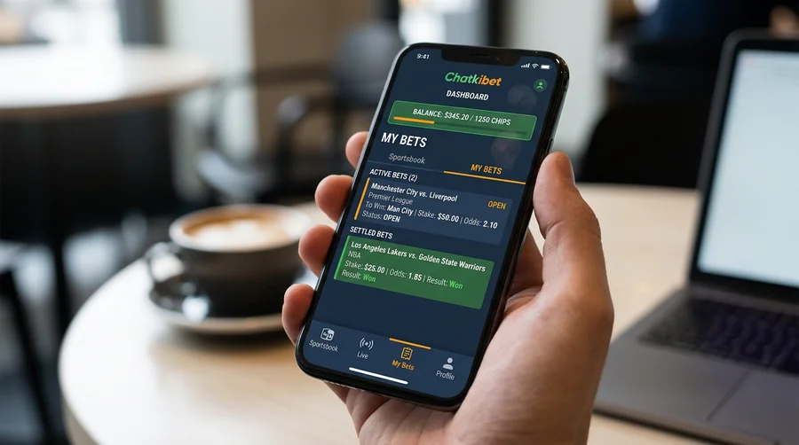 Chatki Bet App Login and Navigation